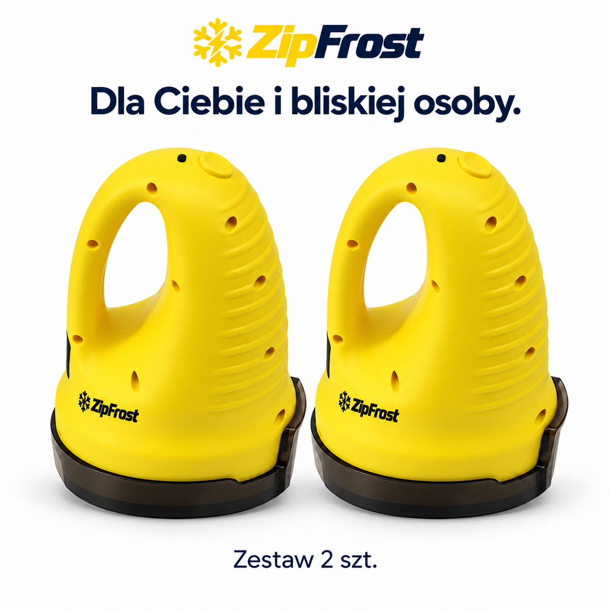 Zestaw 2 skrobaczek ZipFrost